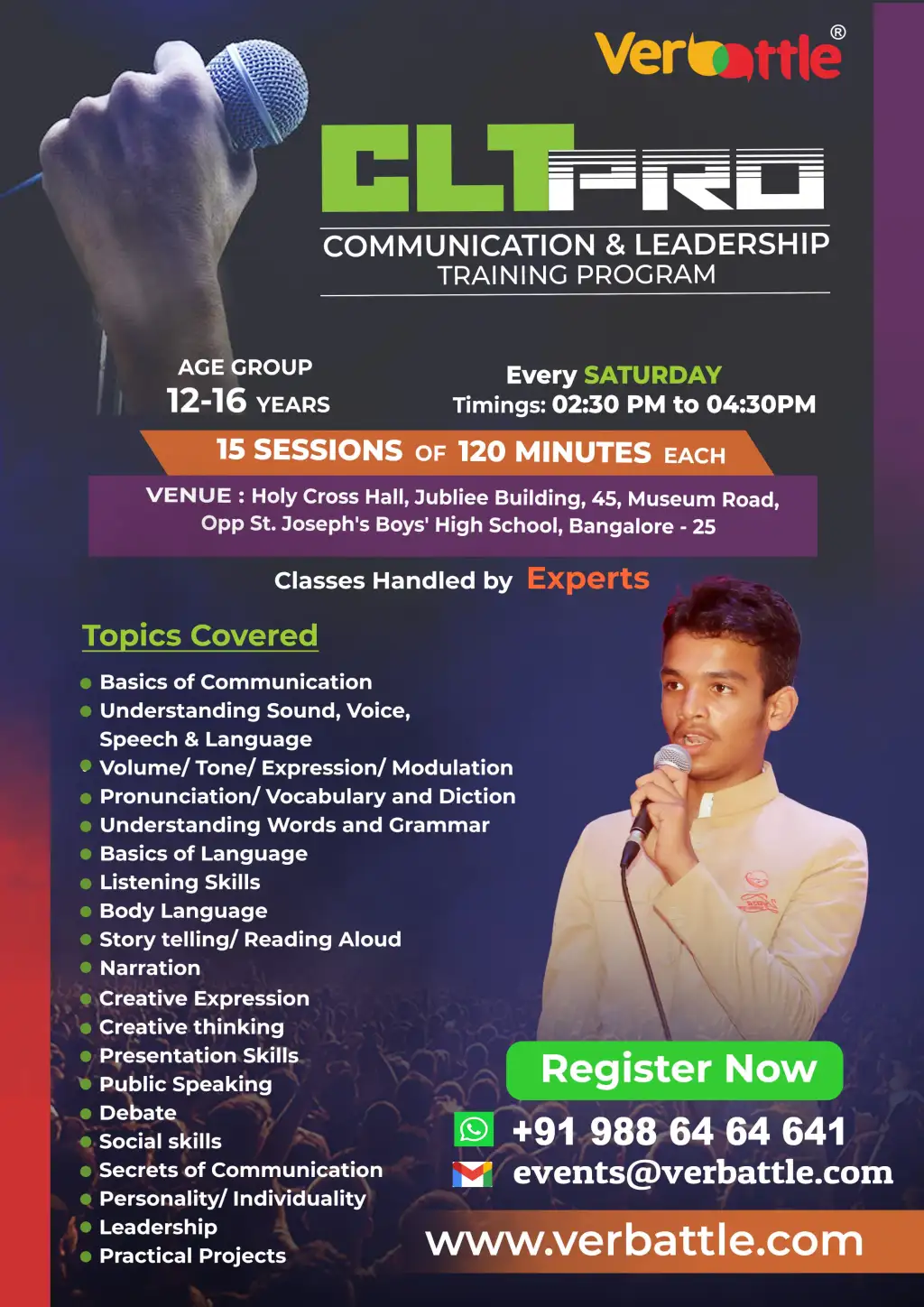 CT Pro communication training poster