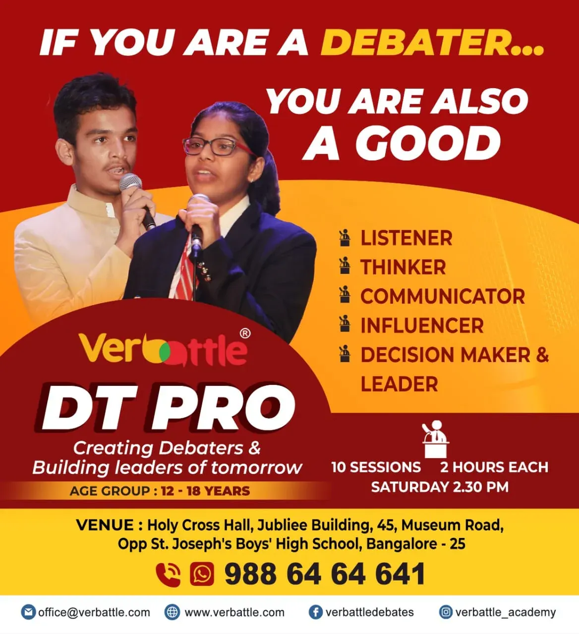 DT Pro debate training