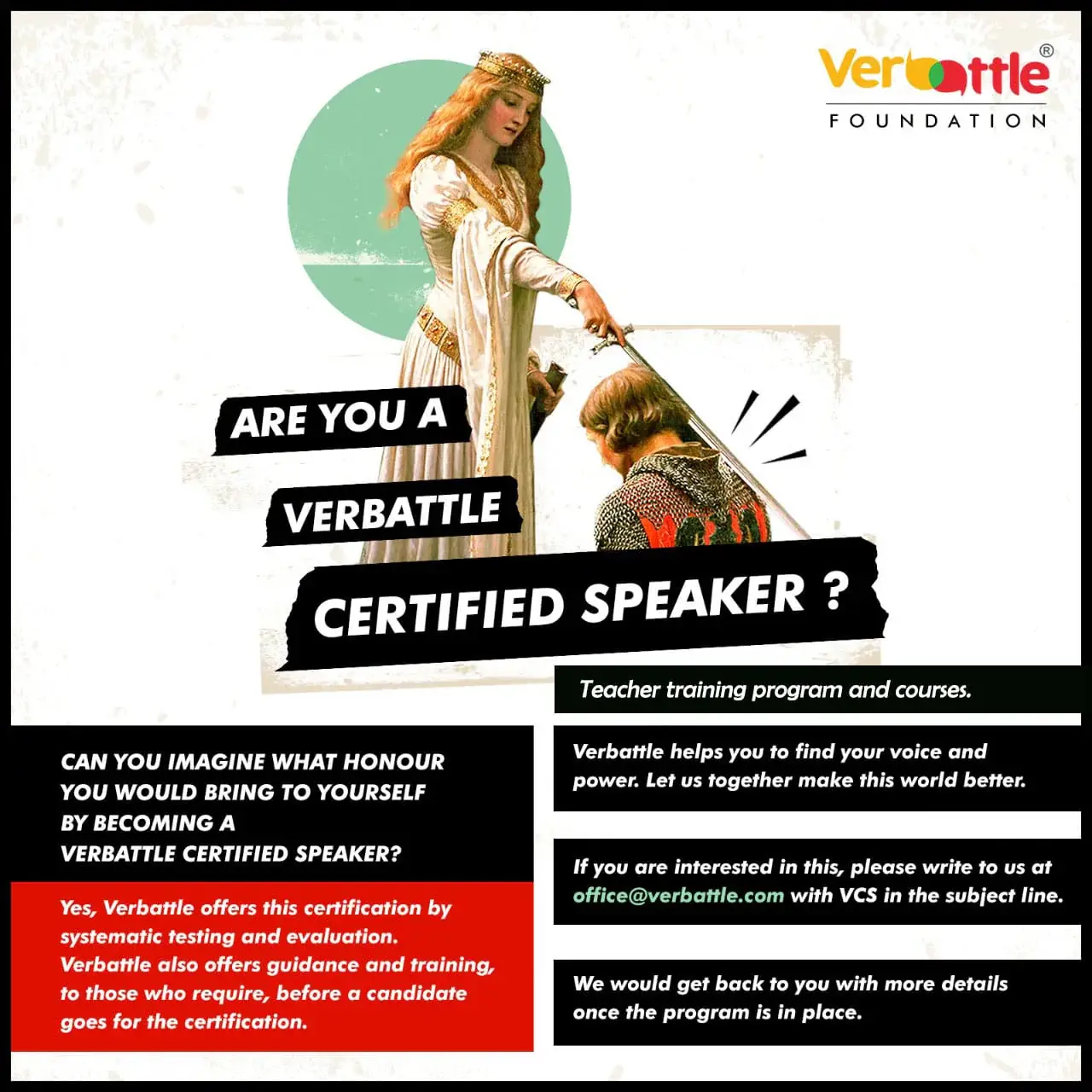 Verbattle Certificate
